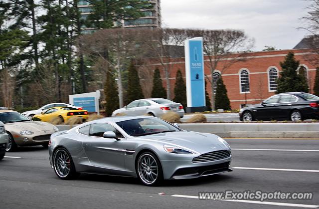 Aston Martin Vanquish spotted in Atlanta, Georgia