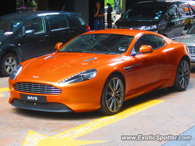 Aston Martin Virage spotted in Kuala Lumpur, Malaysia