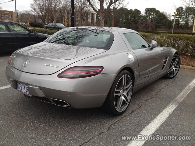 Mercedes SLS AMG spotted in Raleigh, North Carolina