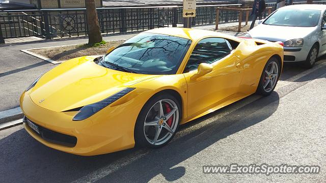 Ferrari 458 Italia spotted in Zurich, Switzerland