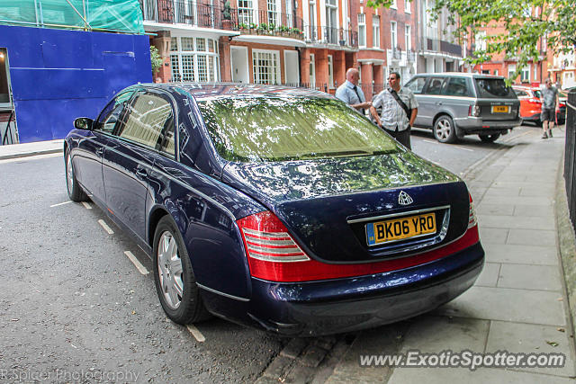 Mercedes Maybach spotted in London, United Kingdom