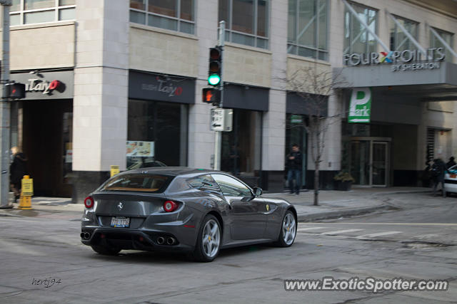 Ferrari FF spotted in Chicago, Illinois