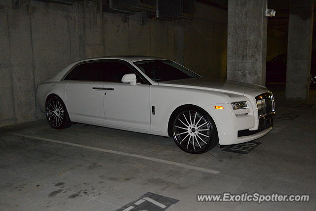 Rolls Royce Ghost spotted in Charlotte, North Carolina