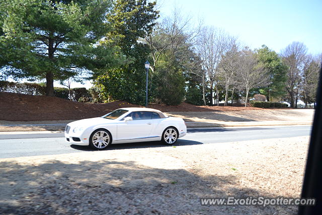 Bentley Continental spotted in Cornelius, North Carolina