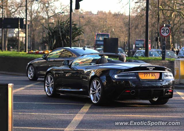 Aston Martin DBS spotted in London, United Kingdom