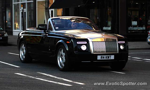 Rolls Royce Phantom spotted in London, United Kingdom