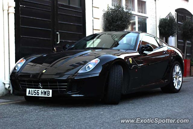 Ferrari 599GTB spotted in London, United Kingdom