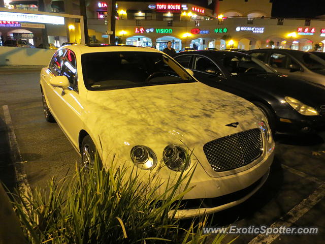 Bentley Continental spotted in San Gabriel, California