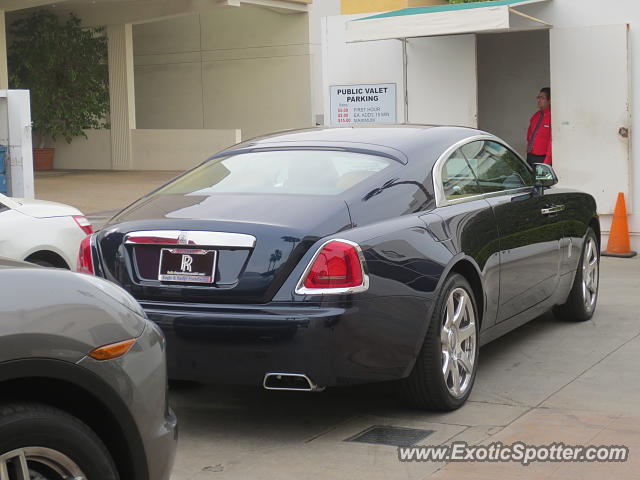 Rolls Royce Wraith spotted in Beverly Hills, California