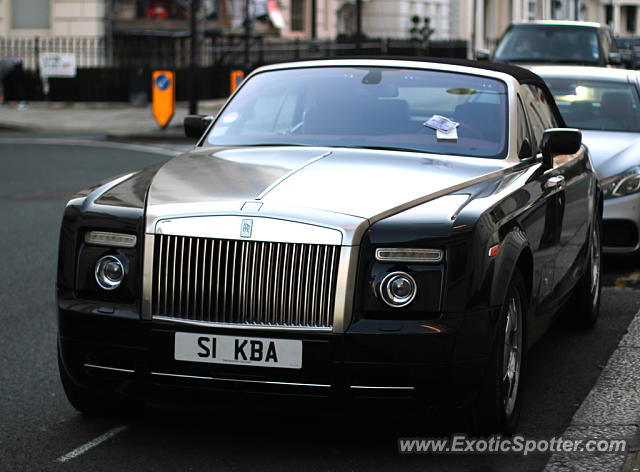 Rolls Royce Phantom spotted in London, United Kingdom