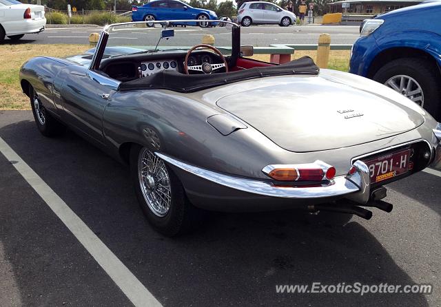 Jaguar E-Type spotted in Melbourne, Australia