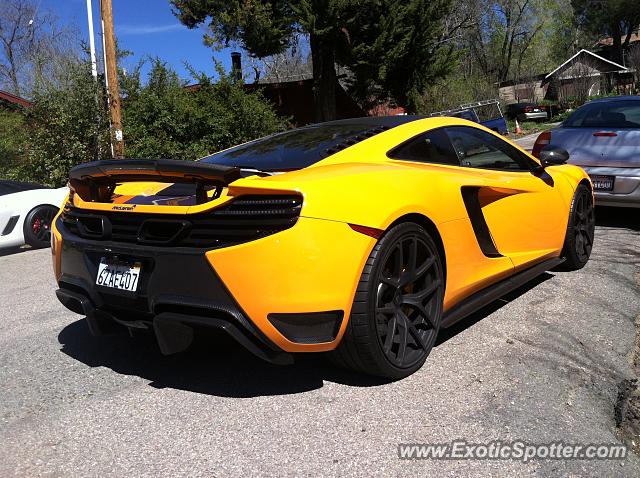 Mclaren MP4-12C spotted in Julian, California