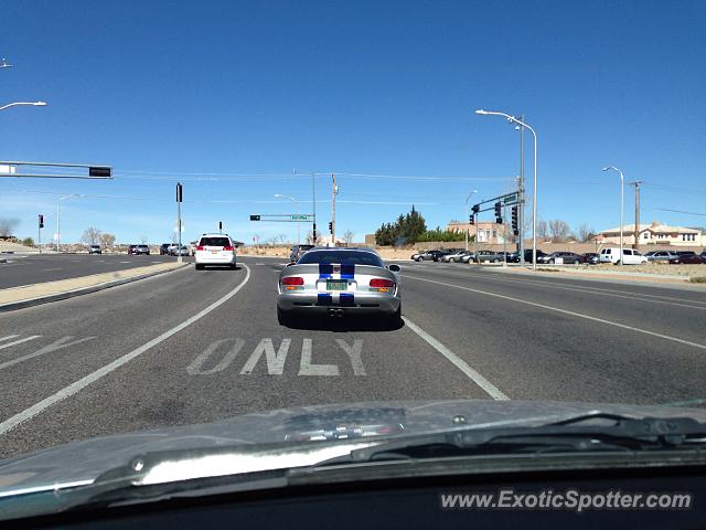 Dodge Viper spotted in Albuquerque, New Mexico