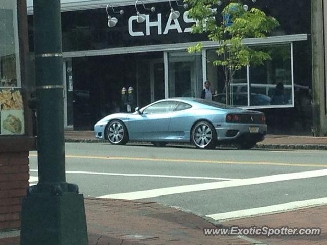 Ferrari 360 Modena spotted in South Orange, New Jersey