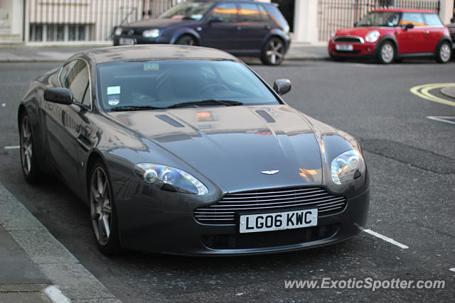 Aston Martin Vantage spotted in London, United Kingdom