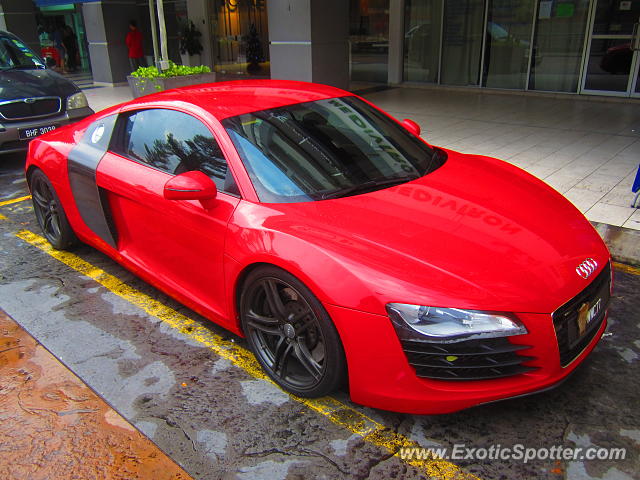 Audi R8 spotted in Kuala Lumpur, Malaysia