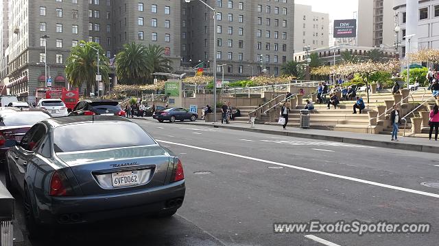 Maserati Quattroporte spotted in San Francisco, California