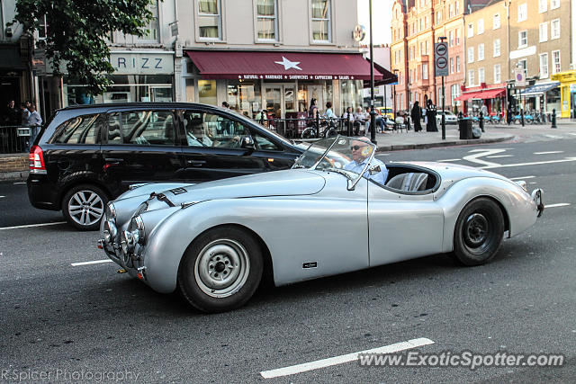 Jaguar E-Type spotted in London, United Kingdom