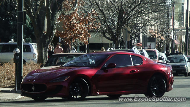 Maserati GranTurismo spotted in Cherry Creek, Colorado