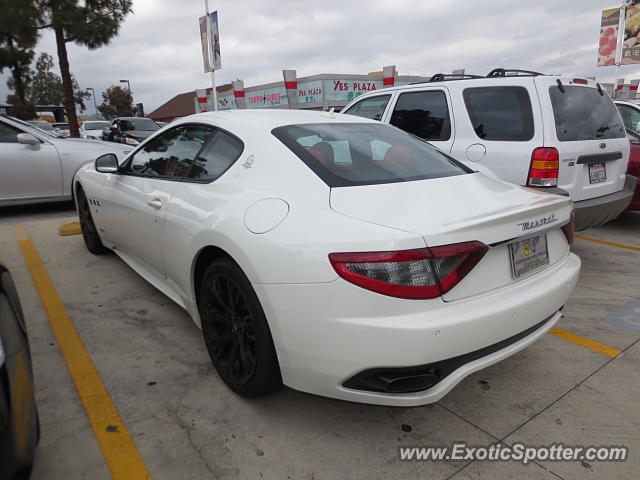 Maserati GranTurismo spotted in Rowland Heights, California