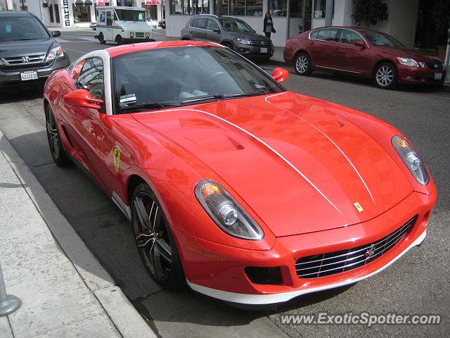 Ferrari 599GTB spotted in Beverly Hills, California