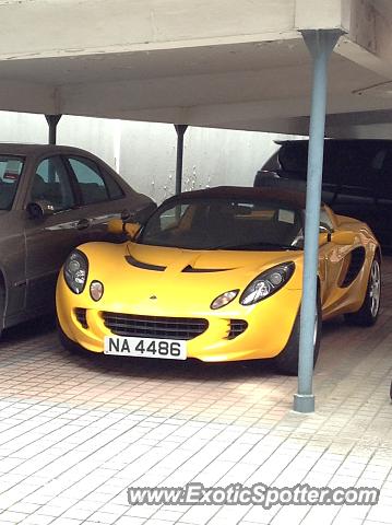 Lotus Elise spotted in Hong Kong, China