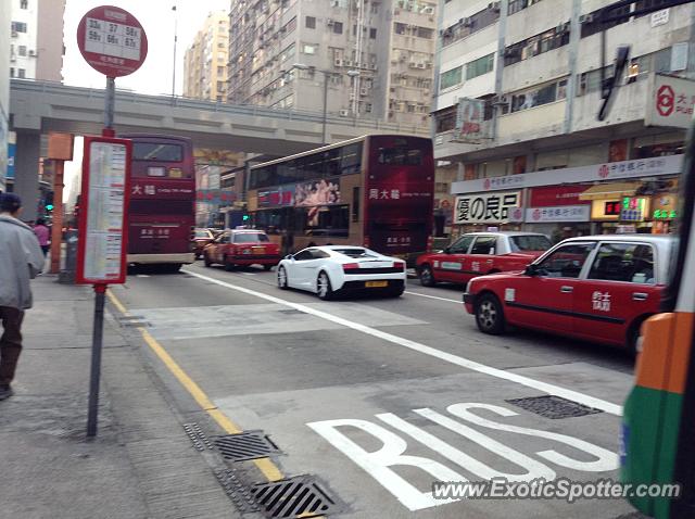 Lamborghini Gallardo spotted in Hong Kong, China