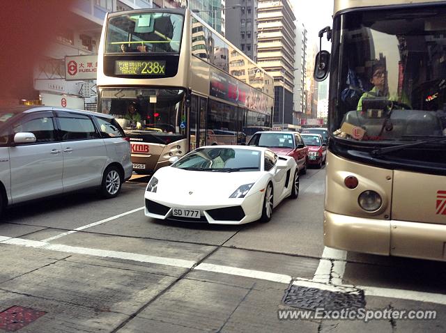 Lamborghini Gallardo spotted in Hong Kong, China