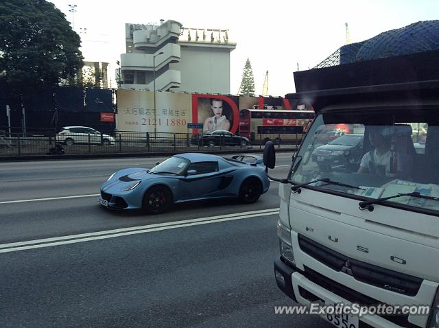 Lotus Exige spotted in Hong Kong, China