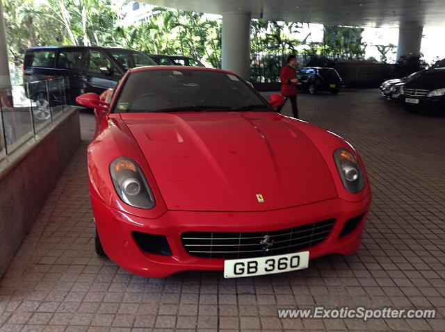 Ferrari 599GTB spotted in Hong Kong, China