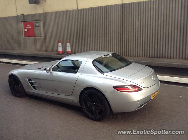 Mercedes SLS AMG spotted in Hong Kong, China