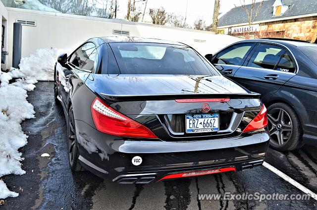 Mercedes SL 65 AMG spotted in Greenwich, Connecticut