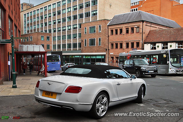 Bentley Continental spotted in York, United Kingdom