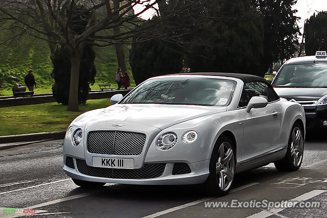 Bentley Continental spotted in York, United Kingdom