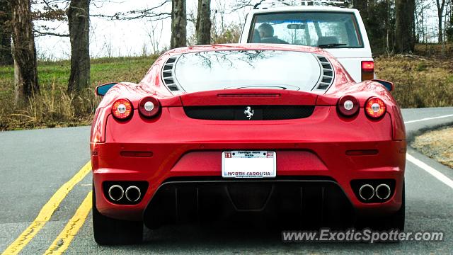 Ferrari F430 spotted in Charlotte, North Carolina