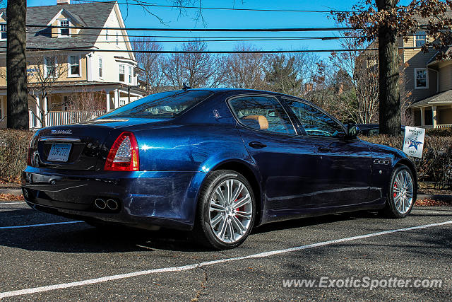 Maserati Quattroporte spotted in Greenwich, Connecticut