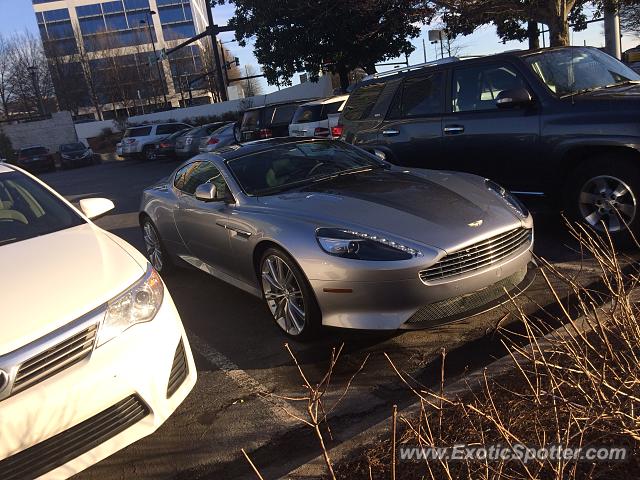 Aston Martin DB9 spotted in Atlanta, Georgia