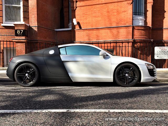 Audi R8 spotted in London, United Kingdom