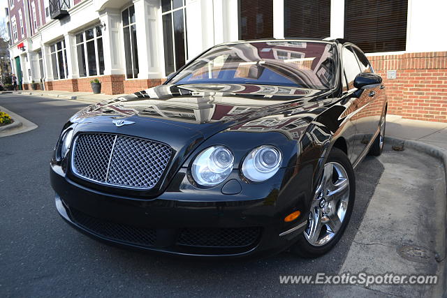 Bentley Continental spotted in Charlotte, North Carolina