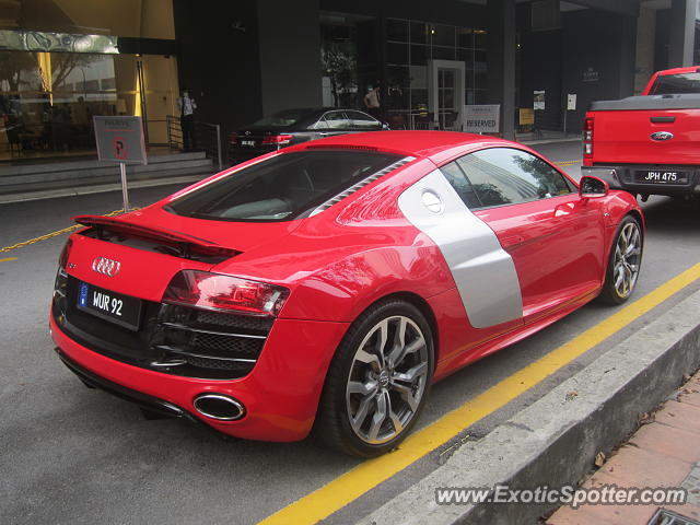 Audi R8 spotted in Kuala Lumpur, Malaysia