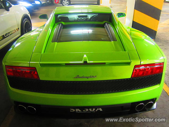 Lamborghini Gallardo spotted in Kuala Lumpur, Malaysia