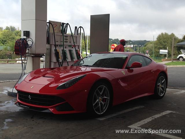 Ferrari F12 spotted in Sandton, South Africa