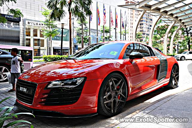 Audi R8 spotted in The Westin Hotel, Malaysia