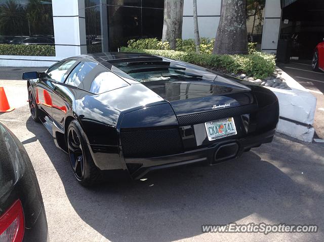 Lamborghini Murcielago spotted in Miami, Florida