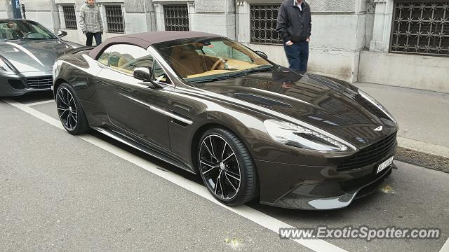 Aston Martin Vanquish spotted in Zurich, Switzerland