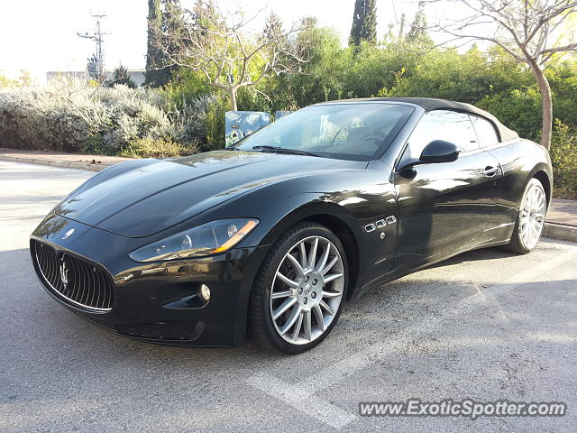 Maserati GranCabrio spotted in Karmiel, Israel