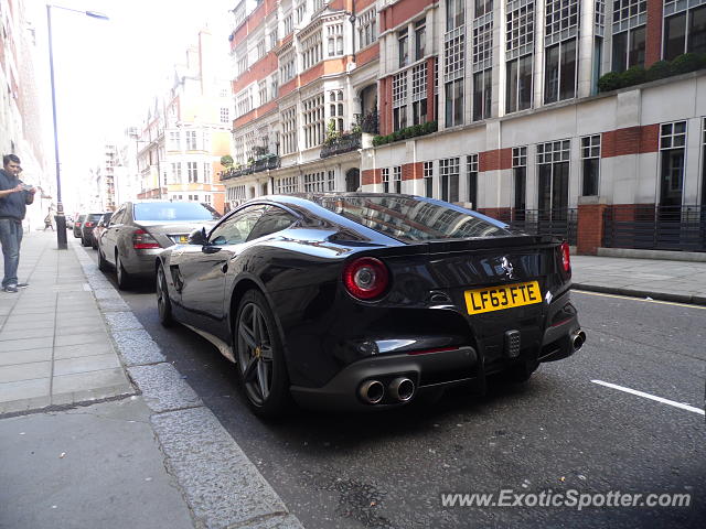 Ferrari F12 spotted in London, United Kingdom