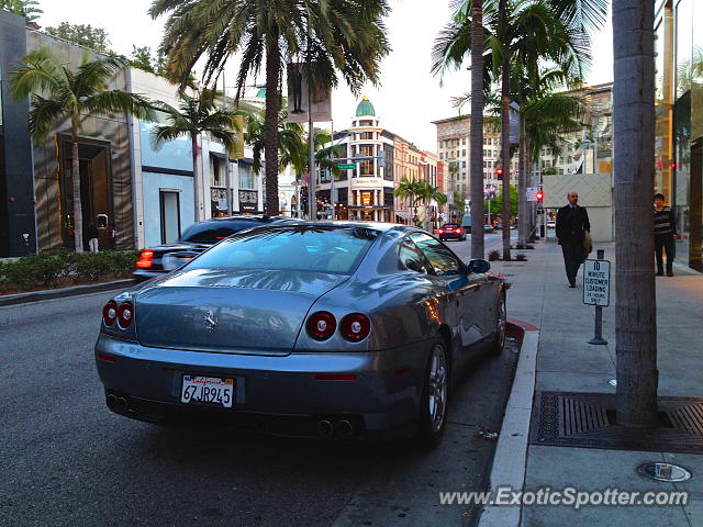 Ferrari 612 spotted in Beverly Hills, California