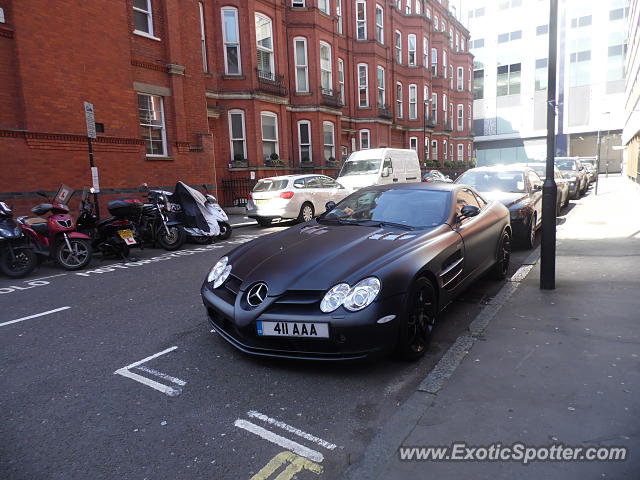 Mercedes SLR spotted in Romford, United Kingdom