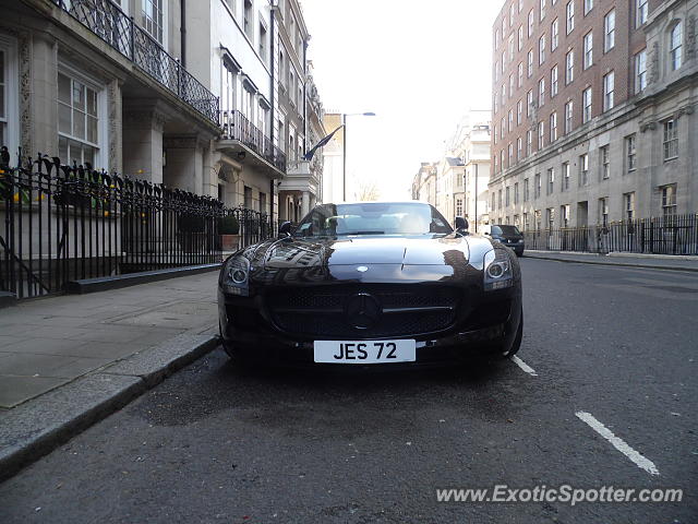 Mercedes SLS AMG spotted in Romford, United Kingdom